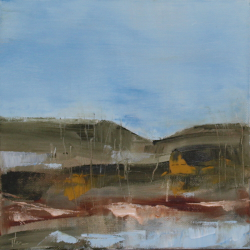 Marshfield oil, 8" x 8"