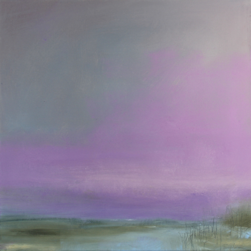 Mirage, oil on canvas, 20x20x1.5” $1000