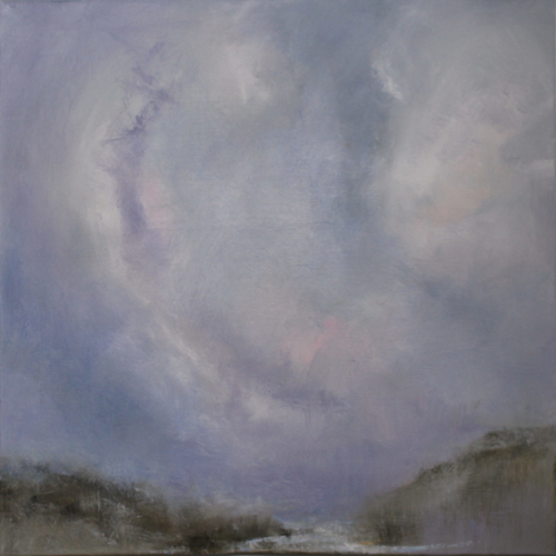 New Day, oil on canvas, 20"x20"x1.5" $800