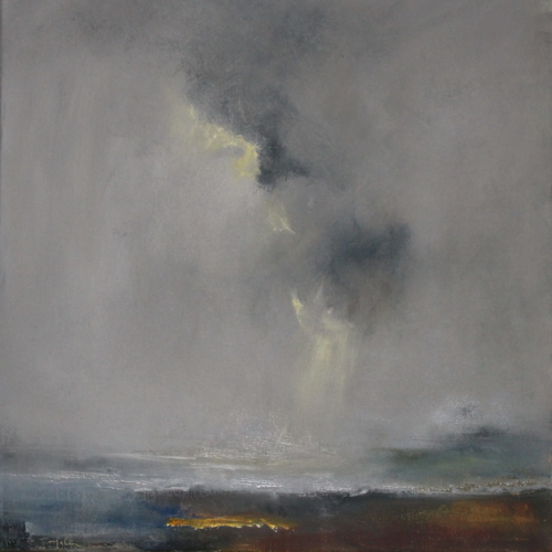 Over the Marsh, oil, 20x20x1.5" $800 Available at <a href="https://www.alpersfineart.com/">Alpers Fine Art</a>, 8 Dock Square, Rockport, MA