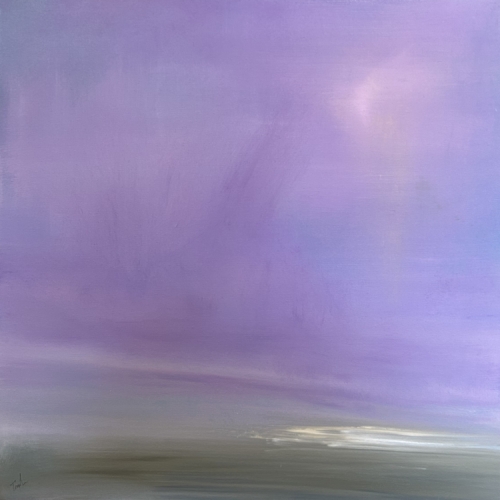 Rhapsody, oil on gallery-wrapped canvas, 20x20x1.5"