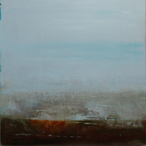 Surf, oil on panel, 16x16x1.5 $750