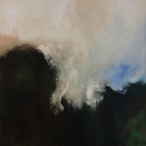 Mountain Clouds, oil, 24x24x 1.5" $1000
