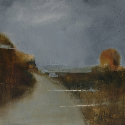 This Is the Way, 16x16, oil on canvas on panel