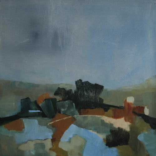 Journey, oil on gallery-wrapped canvas, 16”x16”x1.5” $800 Available at <a href="https://gonativegallery.com/">Go Native Gallery</a>, 23 N. Main St., Concord, NH
