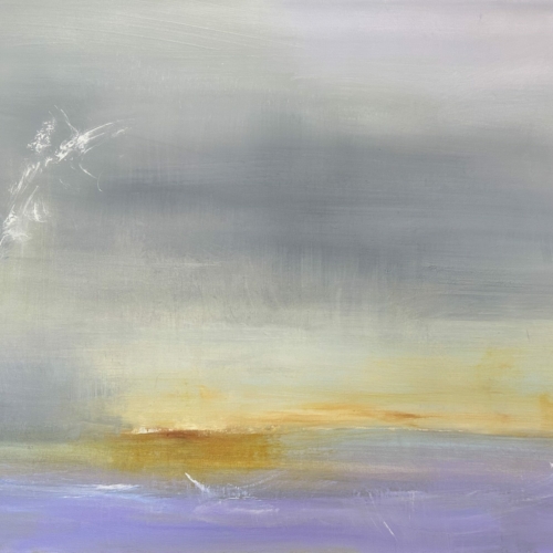 Marsh Solstice, oil on gallery-wrapped canvas, 24x30x1.5" Available at Available at <a href="https://www.alpersfineart.com/">Alpers Fine Art</a>, 8 Dock Square, Rockport,  MA