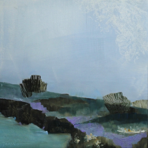 Whispering River, oil on gallery-wrapped canvas, 10”x10”x1.5” $500 Available at <a href="https://gonativegallery.com/">Go Native Gallery</a>, 23 N. Main St., Concord, NH